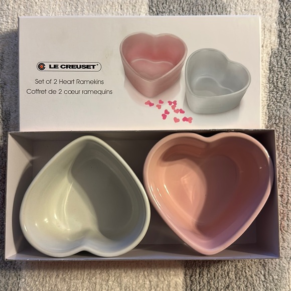 Le Creuset Kitchen Limited Edition Le Creuset Set Of 2 Heart